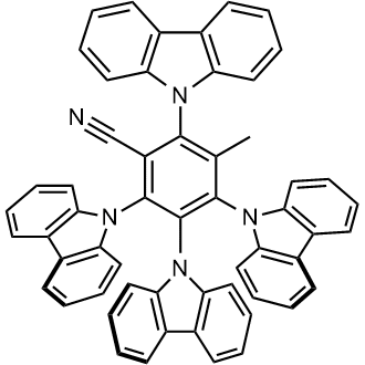 2,3,4,6-Tetra(9H-carbazol-9-yl)-5-methylbenzonitrile|CS-1374759