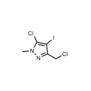 5-Chloro-3-(chloromethyl)-4-iodo-1-methyl-1H-pyrazole|CS-1374790