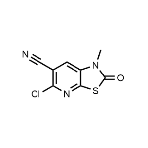 5-Chloro-1-methyl-2-oxo-1,2-dihydrothiazolo[5,4-b]pyridine-6-carbonitrile|CS-1374799