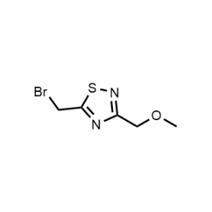 5-(Bromomethyl)-3-(methoxymethyl)-1,2,4-thiadiazole|CS-1374809