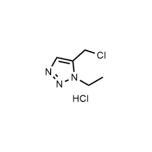 5-(Chloromethyl)-1-ethyl-1H-1,2,3-triazole hydrochloride|CS-1374818