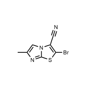 2-Bromo-6-methylimidazo[2,1-b]thiazole-3-carbonitrile|CS-1374824
