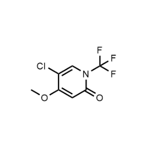 5-Chloro-4-methoxy-1-(trifluoromethyl)pyridin-2(1H)-one|CS-1374826