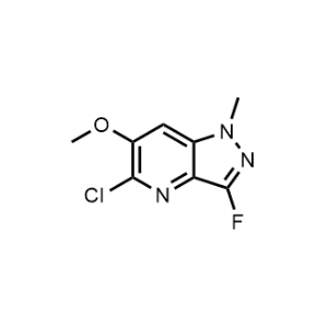 5-Chloro-3-fluoro-6-methoxy-1-methyl-1H-pyrazolo[4,3-b]pyridine|CS-1374830
