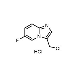 3-(Chloromethyl)-6-fluoroimidazo[1,2-a]pyridine hydrochloride|CS-1374833