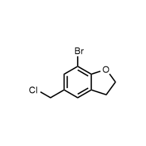7-Bromo-5-(chloromethyl)-2,3-dihydrobenzofuran|CS-1374834