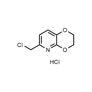 6-(Chloromethyl)-2,3-dihydro-[1,4]dioxino[2,3-b]pyridine hydrochloride|CS-1374839