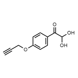 2,2-Dihydroxy-1-(4-(prop-2-yn-1-yloxy)phenyl)ethan-1-one|CS-1374844