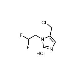 5-(Chloromethyl)-1-(2,2-difluoroethyl)-1H-imidazole hydrochloride|CS-1374847