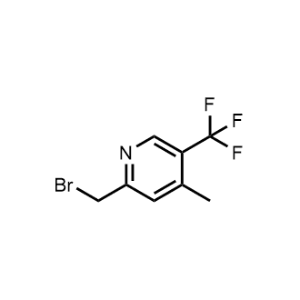 2-(Bromomethyl)-4-methyl-5-(trifluoromethyl)pyridine|CS-1374852