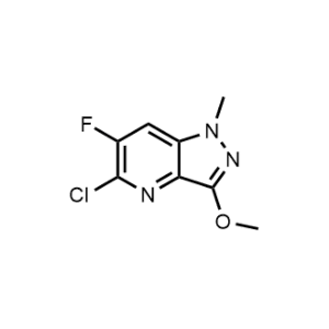 5-Chloro-6-fluoro-3-methoxy-1-methyl-1H-pyrazolo[4,3-b]pyridine|CS-1374853