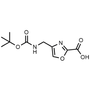 4-(((tert-Butoxycarbonyl)amino)methyl)oxazole-2-carboxylic acid|CS-1374861