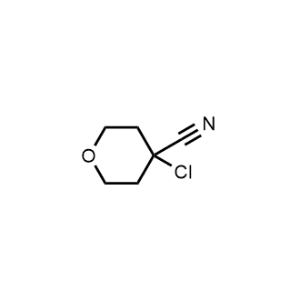 4-Chlorotetrahydro-2H-pyran-4-carbonitrile|CS-1374870