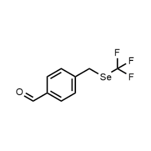4-(((Trifluoromethyl)selanyl)methyl)benzaldehyde|CS-1374872