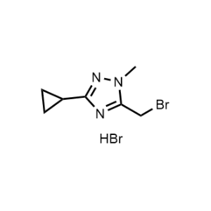 5-(Bromomethyl)-3-cyclopropyl-1-methyl-1H-1,2,4-triazole hydrobromide|CS-1374877