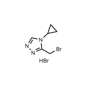 3-(Bromomethyl)-4-cyclopropyl-4H-1,2,4-triazole hydrobromide|CS-1374884
