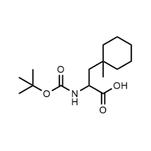 2-((tert-Butoxycarbonyl)amino)-3-(1-methylcyclohexyl)propanoic acid|CS-1374893