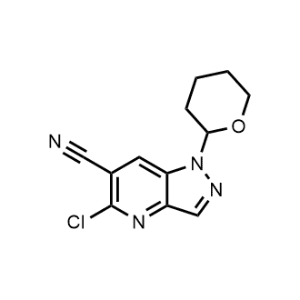 5-Chloro-1-(tetrahydro-2H-pyran-2-yl)-1H-pyrazolo[4,3-b]pyridine-6-carbonitrile|CS-1374908