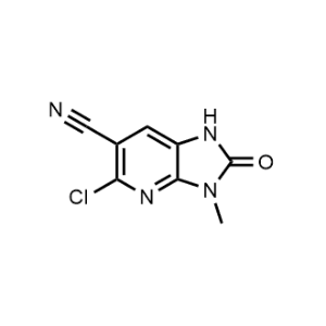 5-Chloro-3-methyl-2-oxo-2,3-dihydro-1H-imidazo[4,5-b]pyridine-6-carbonitrile|CS-1374913