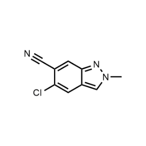 5-Chloro-2-methyl-2H-indazole-6-carbonitrile|CS-1374915