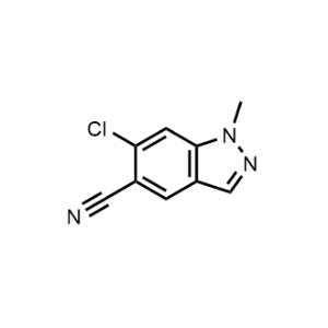 6-Chloro-1-methyl-1H-indazole-5-carbonitrile|CS-1374916