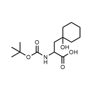 2-((tert-Butoxycarbonyl)amino)-3-(1-hydroxycyclohexyl)propanoic acid|CS-1374935