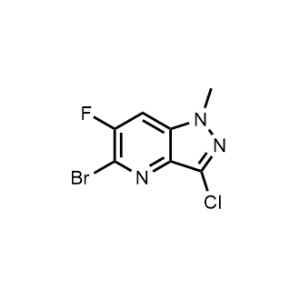 5-Bromo-3-chloro-6-fluoro-1-methyl-1H-pyrazolo[4,3-b]pyridine|CS-1374936
