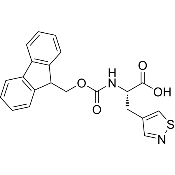 (S)-2-((((9H-Fluoren-9-yl)methoxy)carbonyl)amino)-3-(isothiazol-4-yl)propanoic acid|CS-1374942