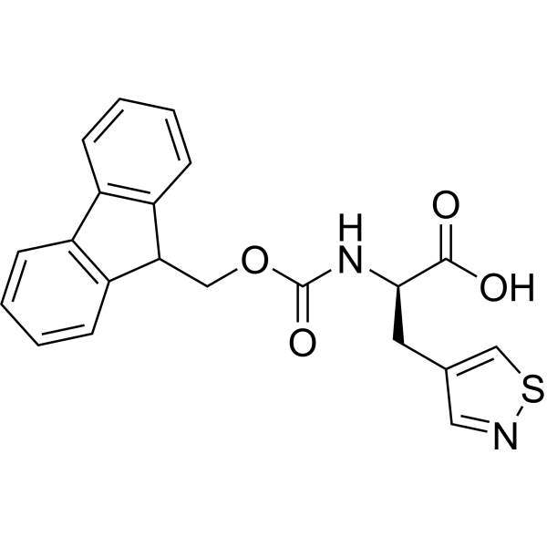 (R)-2-((((9H-Fluoren-9-yl)methoxy)carbonyl)amino)-3-(isothiazol-4-yl)propanoic acid|CS-1374944