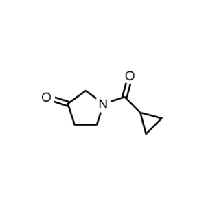 1-(Cyclopropanecarbonyl)pyrrolidin-3-one|CS-1375030