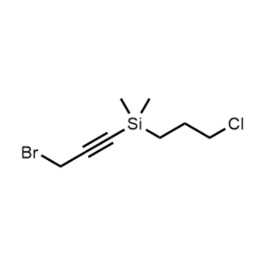 (3-Bromoprop-1-yn-1-yl)(3-chloropropyl)dimethylsilane|CS-1375065