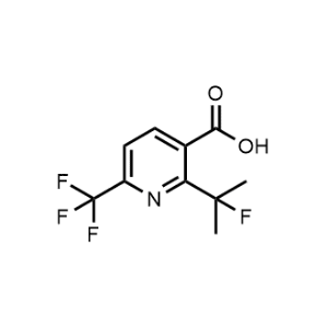 2-(2-Fluoropropan-2-yl)-6-(trifluoromethyl)nicotinic acid|CS-1375109