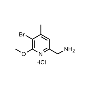 (5-Bromo-6-methoxy-4-methylpyridin-2-yl)methanamine hydrochloride|CS-1375111