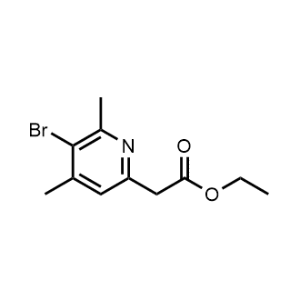 Ethyl 2-(5-bromo-4,6-dimethylpyridin-2-yl)acetate|CS-1375121