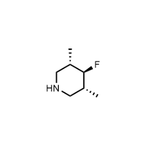 rel-(3S,4r,5R)-4-Fluoro-3,5-dimethylpiperidine|CS-1375155
