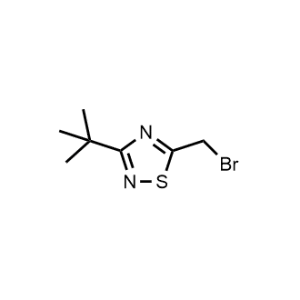 5-(Bromomethyl)-3-(tert-butyl)-1,2,4-thiadiazole|CS-1375169
