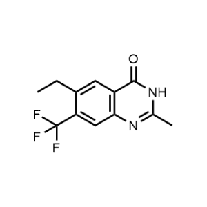 6-Ethyl-2-methyl-7-(trifluoromethyl)quinazolin-4(3H)-one|CS-1375174
