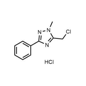 5-(Chloromethyl)-1-methyl-3-phenyl-1H-1,2,4-triazole hydrochloride|CS-1375185