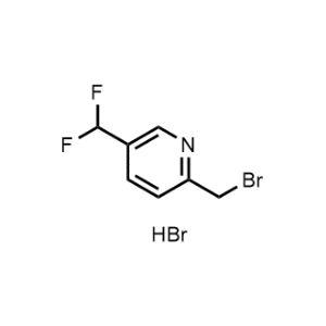 2-(Bromomethyl)-5-(difluoromethyl)pyridine hydrobromide|CS-1375192