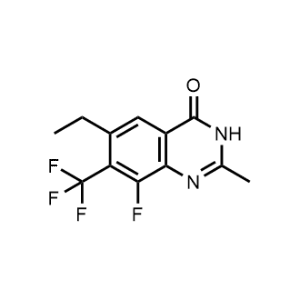 6-Ethyl-8-fluoro-2-methyl-7-(trifluoromethyl)quinazolin-4(3H)-one|CS-1375195
