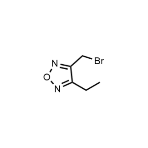 3-(Bromomethyl)-4-ethyl-1,2,5-oxadiazole|CS-1375197