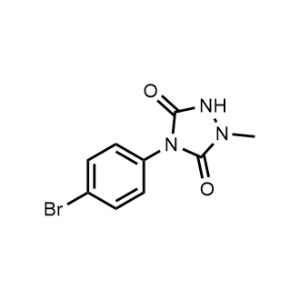 4-(4-Bromophenyl)-1-methyl-1,2,4-triazolidine-3,5-dione|CS-1375226