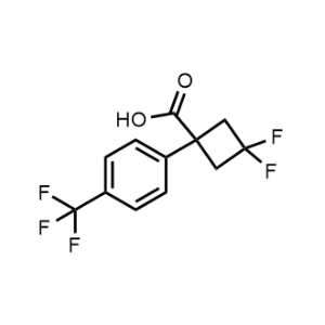 3,3-Difluoro-1-(4-(trifluoromethyl)phenyl)cyclobutane-1-carboxylic acid|CS-1375242