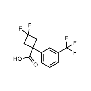 3,3-Difluoro-1-(3-(trifluoromethyl)phenyl)cyclobutane-1-carboxylic acid|CS-1375244