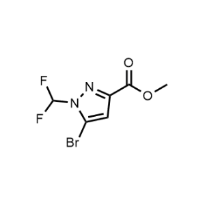 Methyl 5-bromo-1-(difluoromethyl)-1H-pyrazole-3-carboxylate|CS-1375288
