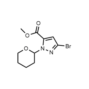Methyl 3-bromo-1-(tetrahydro-2H-pyran-2-yl)-1H-pyrazole-5-carboxylate|CS-1375289