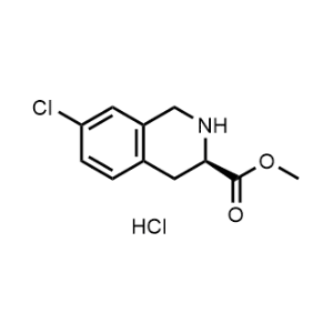 Methyl (R)-7-chloro-1,2,3,4-tetrahydroisoquinoline-3-carboxylate hydrochloride|CS-1375383