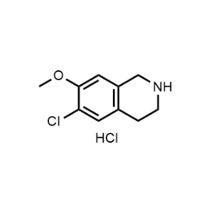 6-Chloro-7-methoxy-1,2,3,4-tetrahydroisoquinoline hydrochloride|CS-1375402