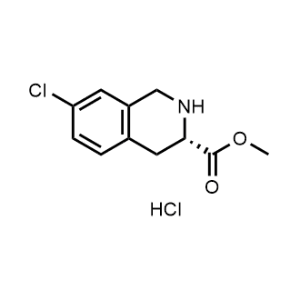 Methyl (S)-7-chloro-1,2,3,4-tetrahydroisoquinoline-3-carboxylate hydrochloride|CS-1375403
