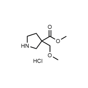 Methyl 3-(methoxymethyl)pyrrolidine-3-carboxylate hydrochloride|CS-1375404